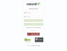Tablet Screenshot of naturalhr.net